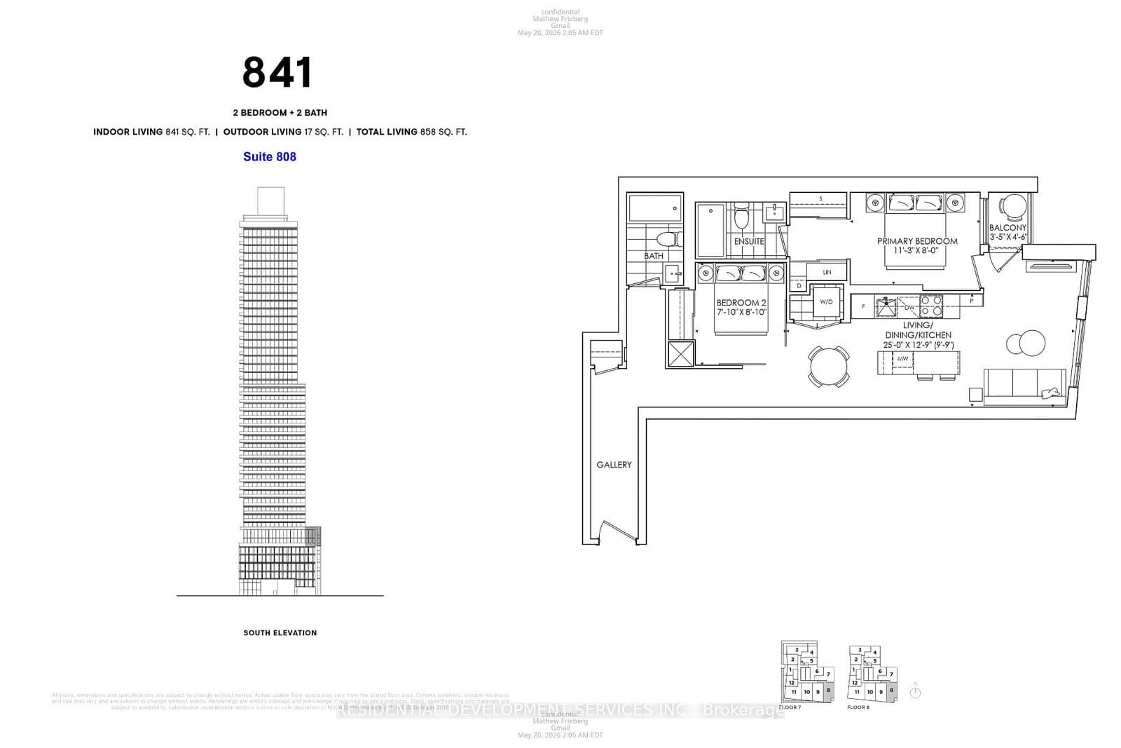 89 Church Street, Unit 808