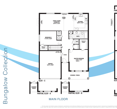 Essex (44') floor plan