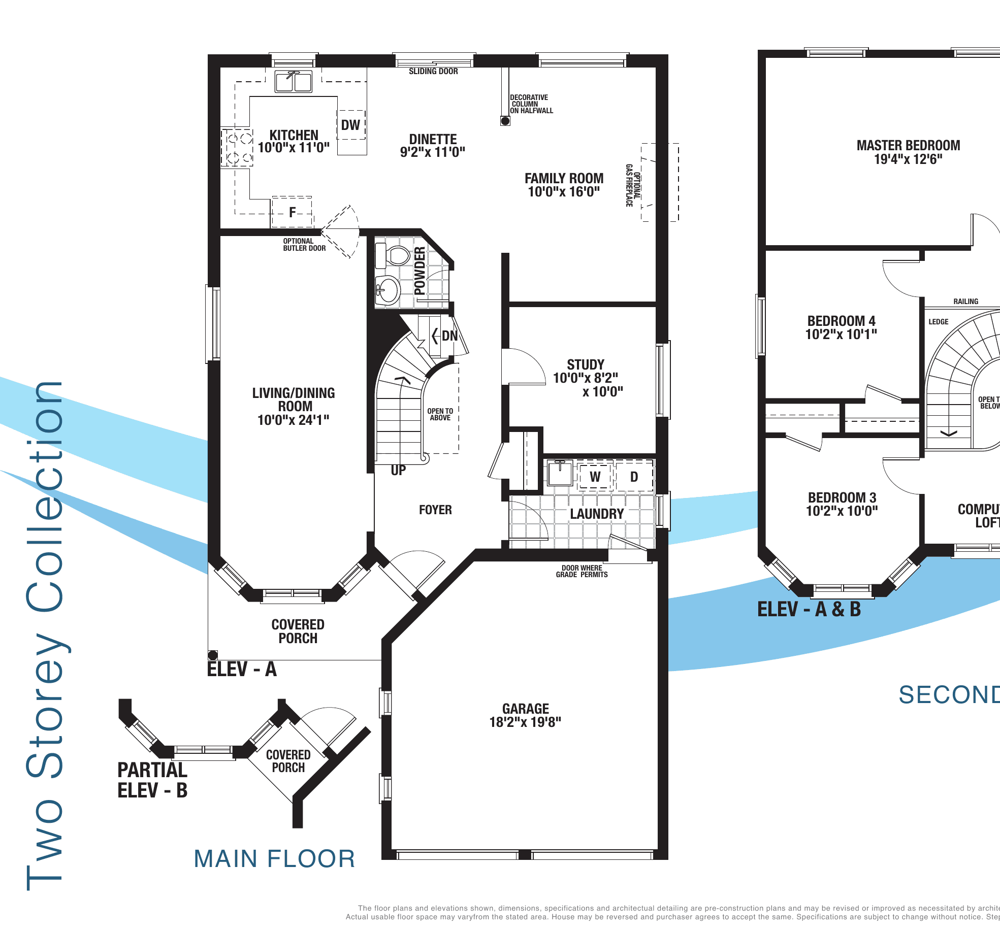 Hampshire (44') Floor Plan at Hastings Estates - Phase 5 - 2210 sq.ft