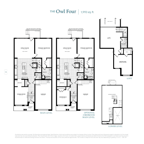 The Owl Four Opt. 1B floor plan