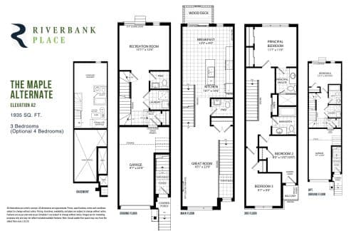 The Maple Alternate floor plan