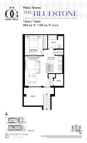 The Bluestone floor plan