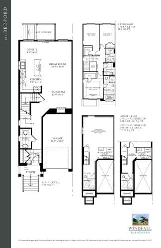 Lot 36L — Bedford B floor plan